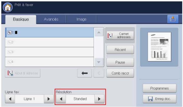 SAMSUNG CLX-9250ND - Modification de la résolution - 1