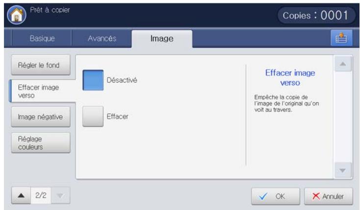 SAMSUNG CLX-9250ND - Effacement des images au verso - 1