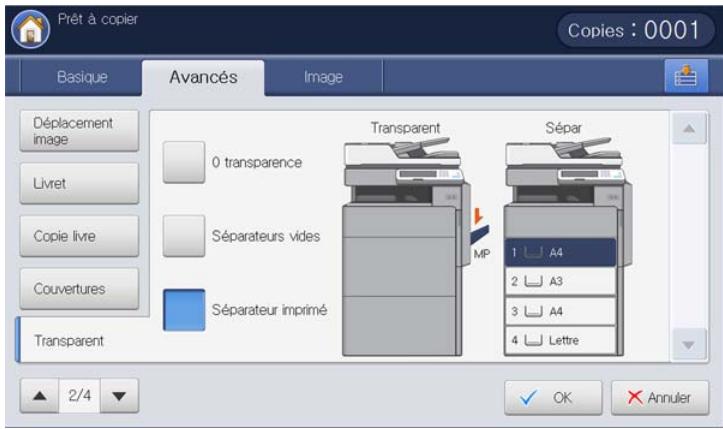 SAMSUNG CLX-9250ND - Copie de transparents - 3