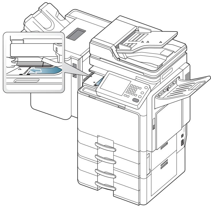 SAMSUNG CLX-9250ND - Bourrage papier à l'intérieur du pont du finisseur - 3