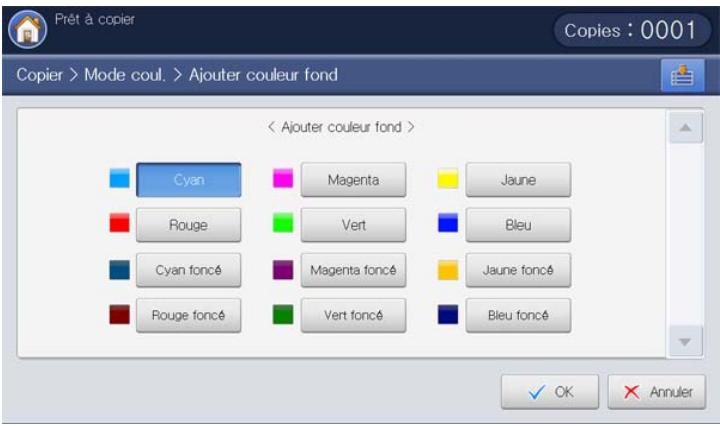 SAMSUNG CLX-9250ND - Sélection du mode de couleur - 31