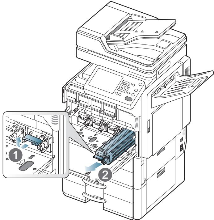 SAMSUNG CLX-9250ND - Remplacement de l'unité d'imagerie - 5