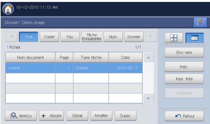 SAMSUNG CLX-9250ND - Aperçu des données enregistrées - 2