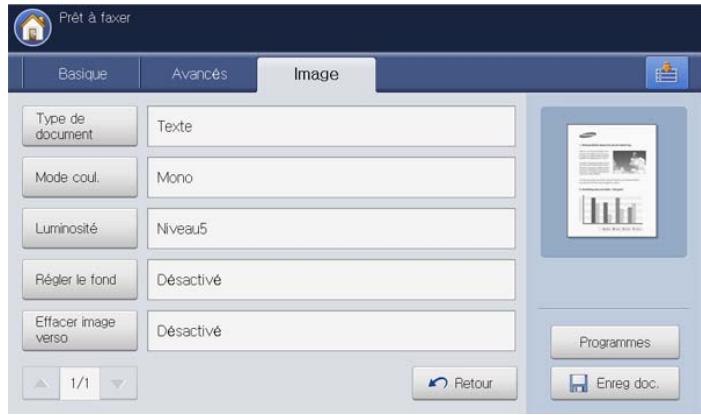 SAMSUNG CLX-9250ND - Onglet Avancés - 3