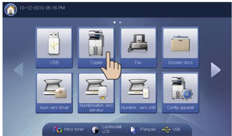 SAMSUNG CLX-9250ND - Copie d'originaux de format différent - 2
