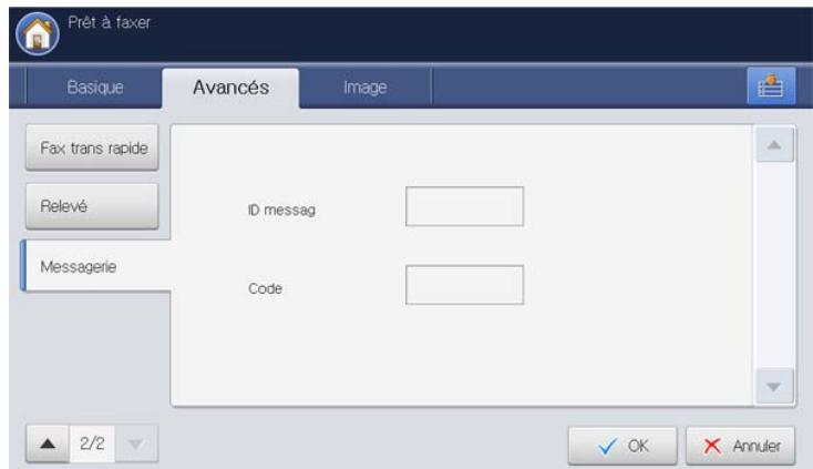 SAMSUNG CLX-9250ND - Impression des données dans la Messagerie - 1