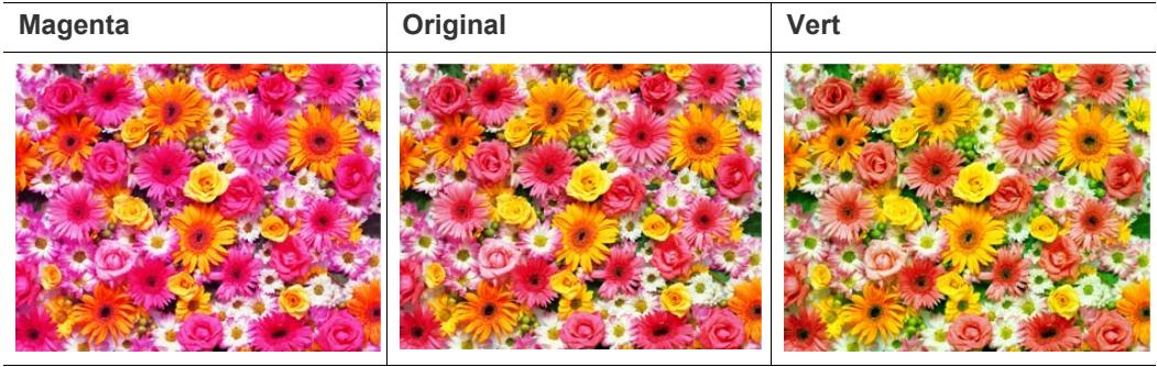 SAMSUNG CLX-9250ND - Réglage des paramètres de couleur - 4
