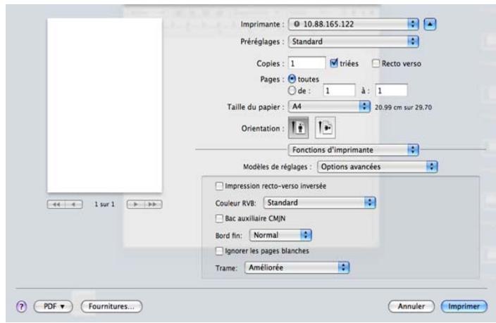SAMSUNG CLX-9250ND - Fonctions d'imprimante - 1