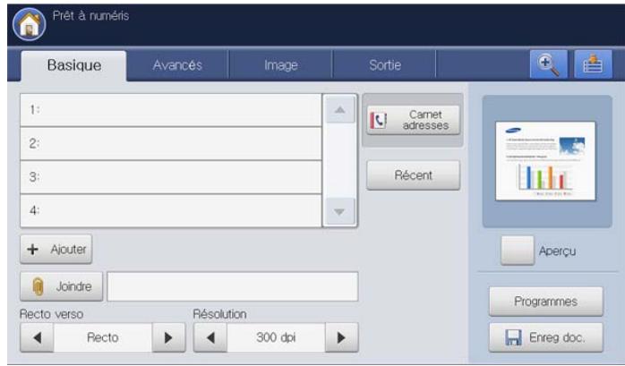 SAMSUNG CLX-9250ND - Numérisation et envoi vers un serveur SMB/WEBDAV/FTP - 2