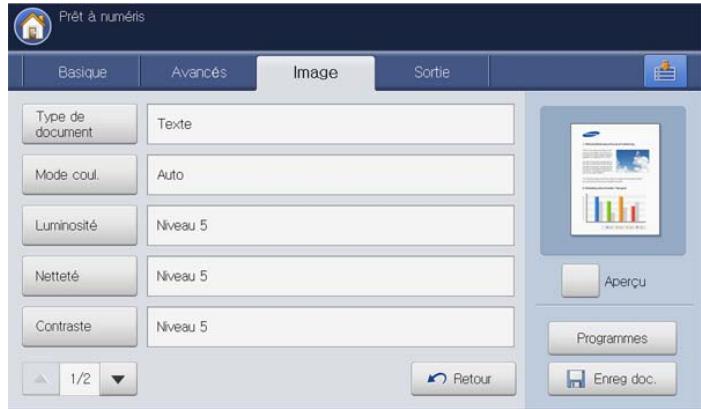 SAMSUNG CLX-9250ND - Onglet Image - 1