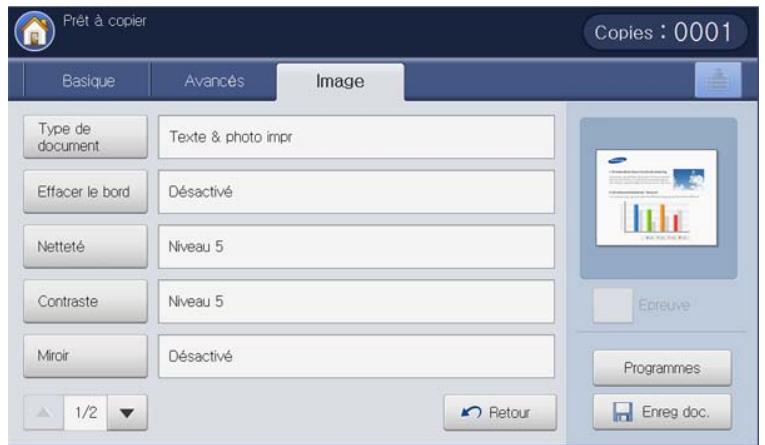 SAMSUNG CLX-9250ND - Onglet Image - 1
