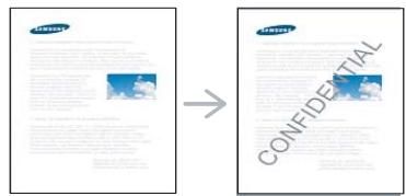 SAMSUNG CLX-9250ND - Filigrane - 1