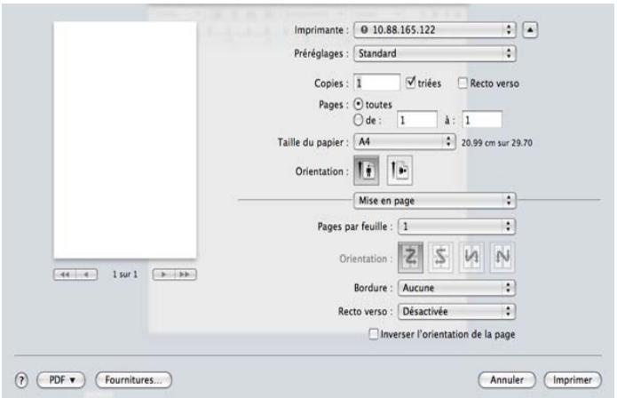 SAMSUNG CLX-9250ND - Mise en page - 1