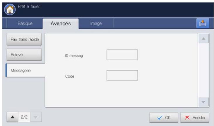 SAMSUNG CLX-9250ND - Suppression des données dans la Messagerie - 1