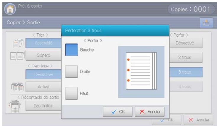 SAMSUNG CLX-9250ND - Choix de la forme de sortie de la copie - 18