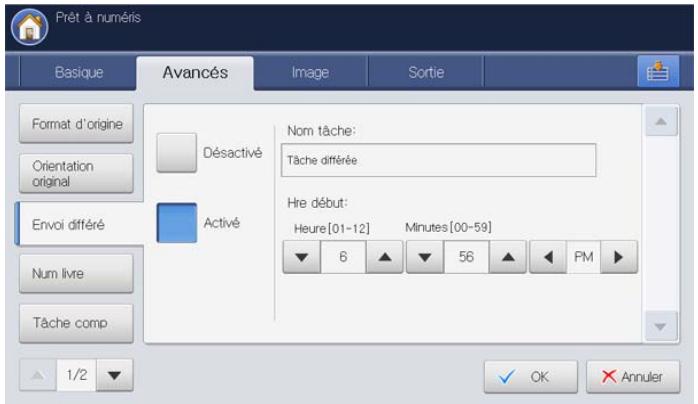 SAMSUNG CLX-9250ND - Différer la transmission d'une image numérique - 1
