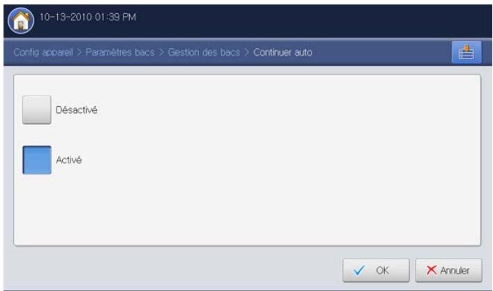 SAMSUNG CLX-9250ND - Continuer auto - 2