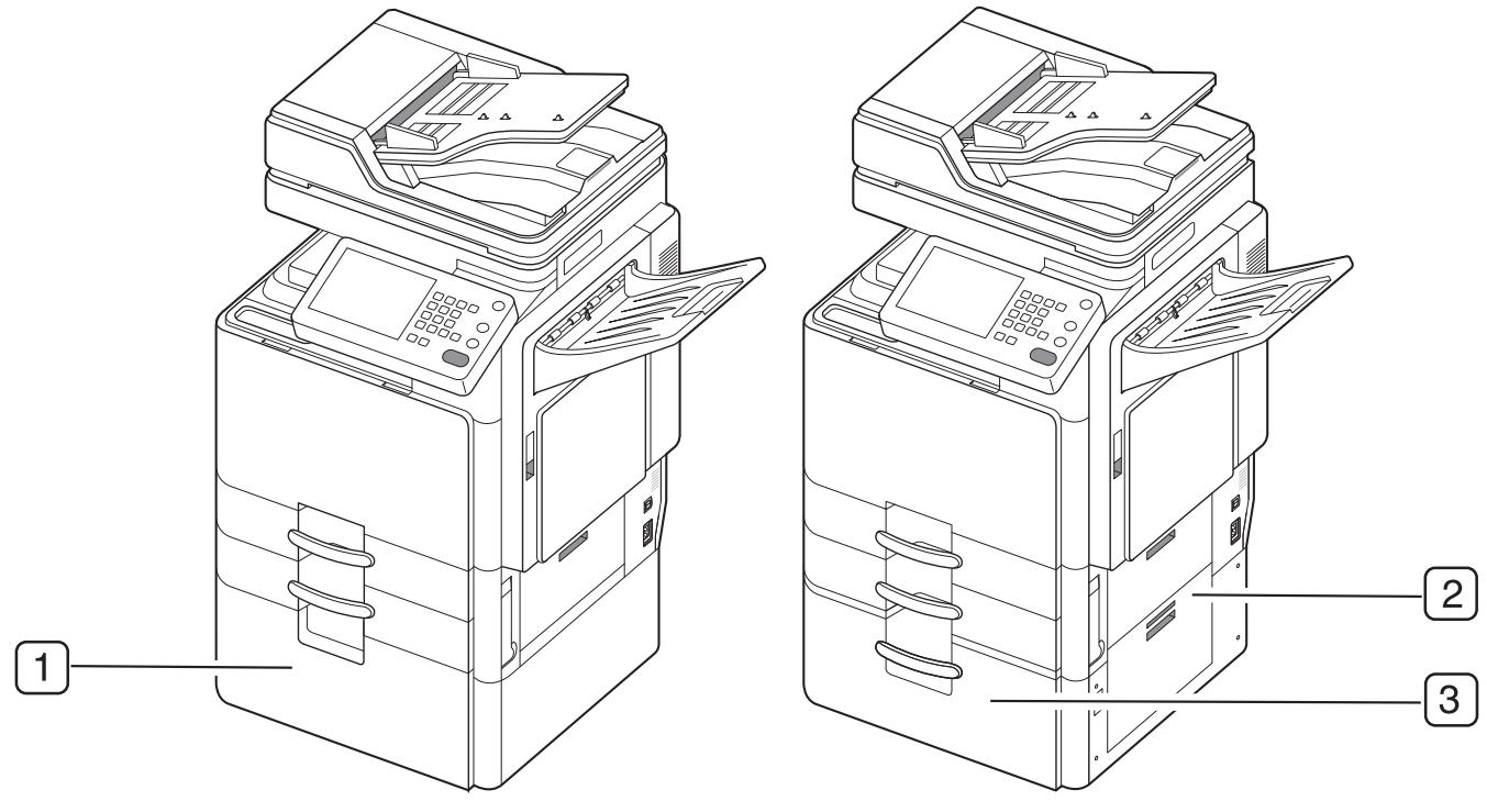 SAMSUNG CLX-9250ND - Vue avec finisseur de livre 2 (en option) - 11