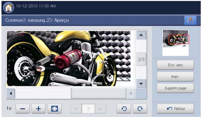 SAMSUNG CLX-9250ND - Aperçu des données enregistrées - 3