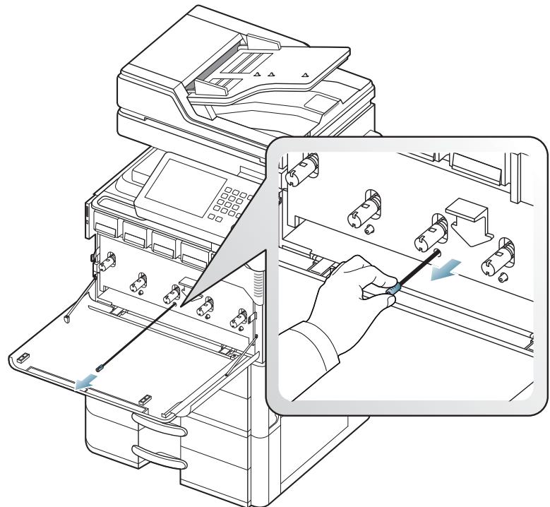 SAMSUNG CLX-9250ND - Nettoyage du bâtonnet pour la poussière de papier et des chargeurs des unités d'imagerie - 10