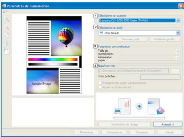 SAMSUNG CLX-9250ND - Numérisation - 1