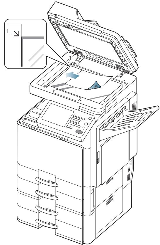 SAMSUNG CLX-9250ND - Ouvrez le chargeur DADF. - 2