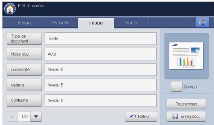 SAMSUNG CLX-9250ND - Onglet Image - 1