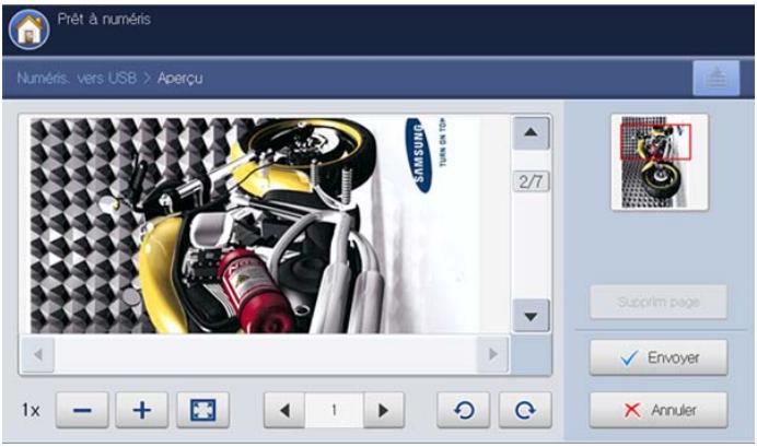 SAMSUNG CLX-9250ND - À l'aide du bouton Aperçu - 1