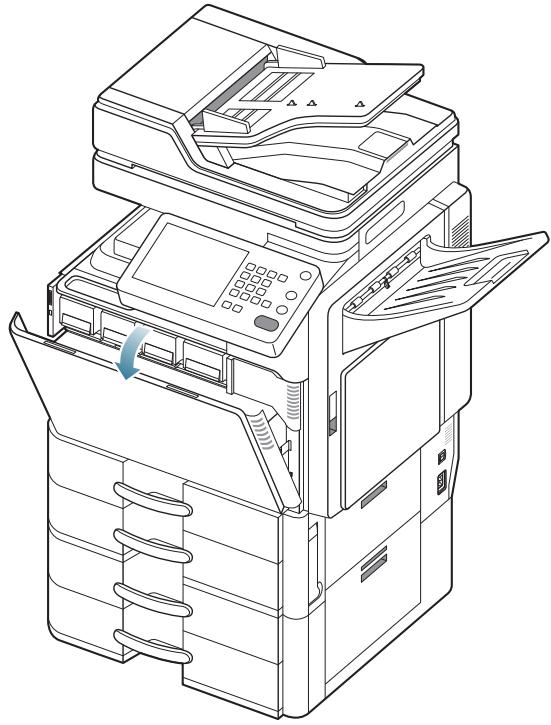 SAMSUNG CLX-9350ND - Remplacement du récupérateur de toner usagé - 1