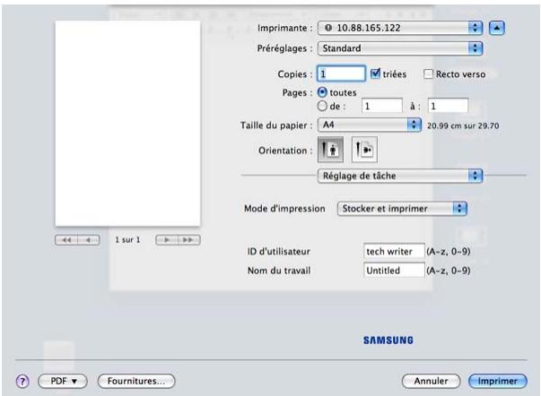 SAMSUNG CLX-9350ND - Réglage de tâche - 4