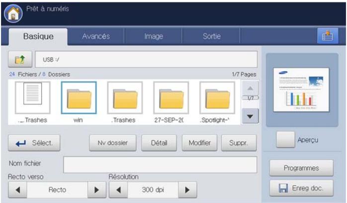 SAMSUNG CLX-9350ND - Numérisation vers un dispositif de mémoire USB - 2