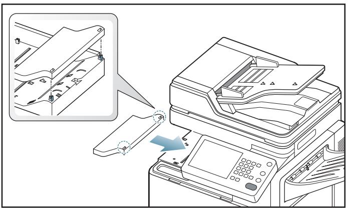 SAMSUNG CLX-9350ND - Bourrage papier à l'entrée du finisseur - 5