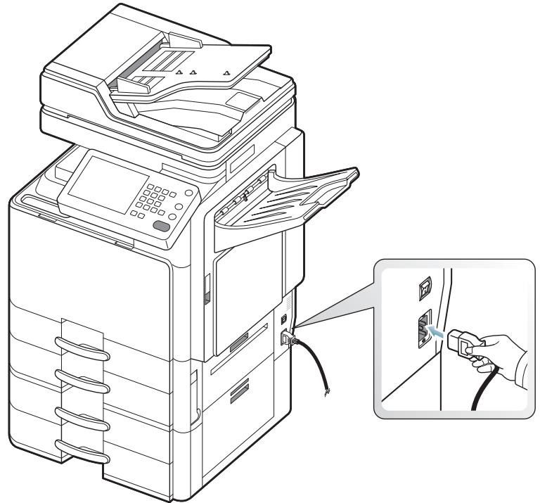 SAMSUNG CLX-9350ND - Mise en marche de l'appareil - 2