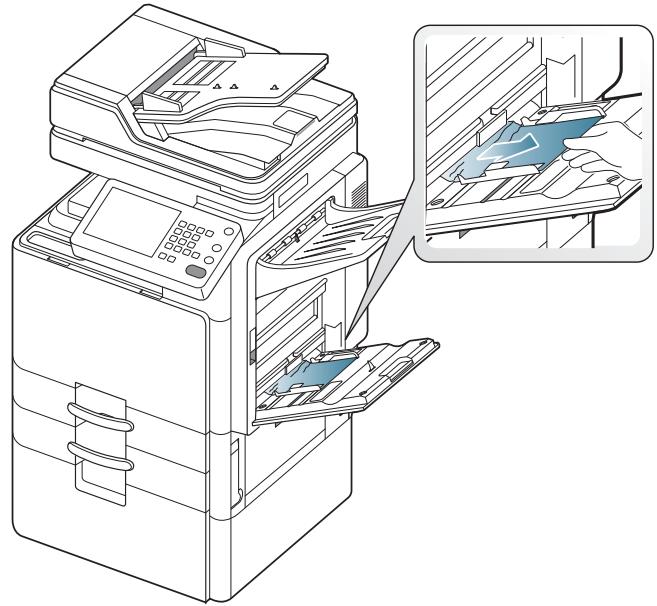 SAMSUNG CLX-9350ND - Bourrage papier au niveau du bac polyvalent - 2