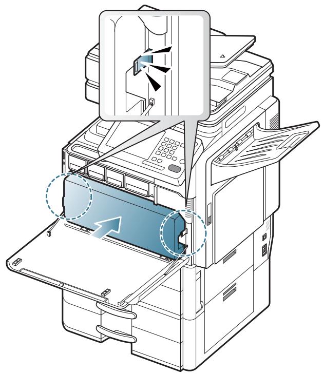 SAMSUNG CLX-9350ND - Remplacement du récupérateur de toner usagé - 3