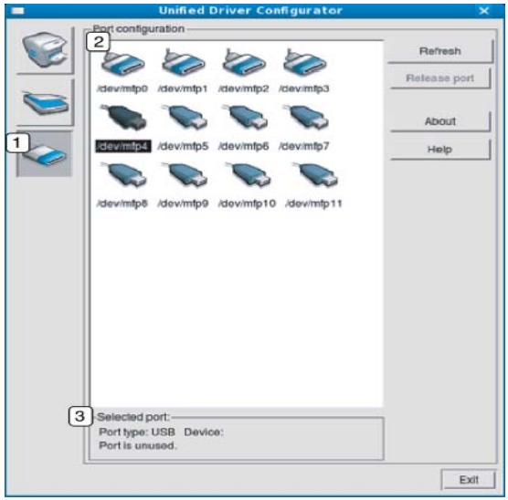 SAMSUNG CLX-9350ND - Ports configuration - 1