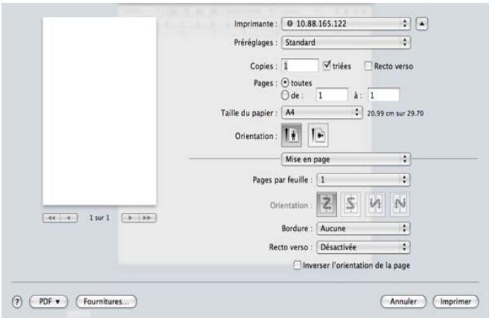 SAMSUNG CLX-9350ND - Mise en page - 1