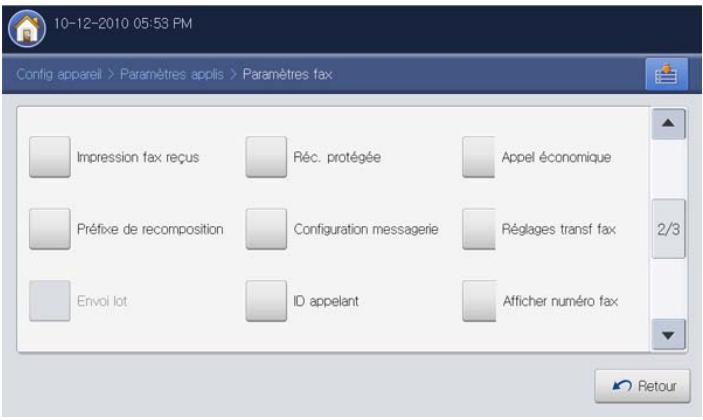 SAMSUNG CLX-9350ND - Paramétrage du transfert de télécopie - 1