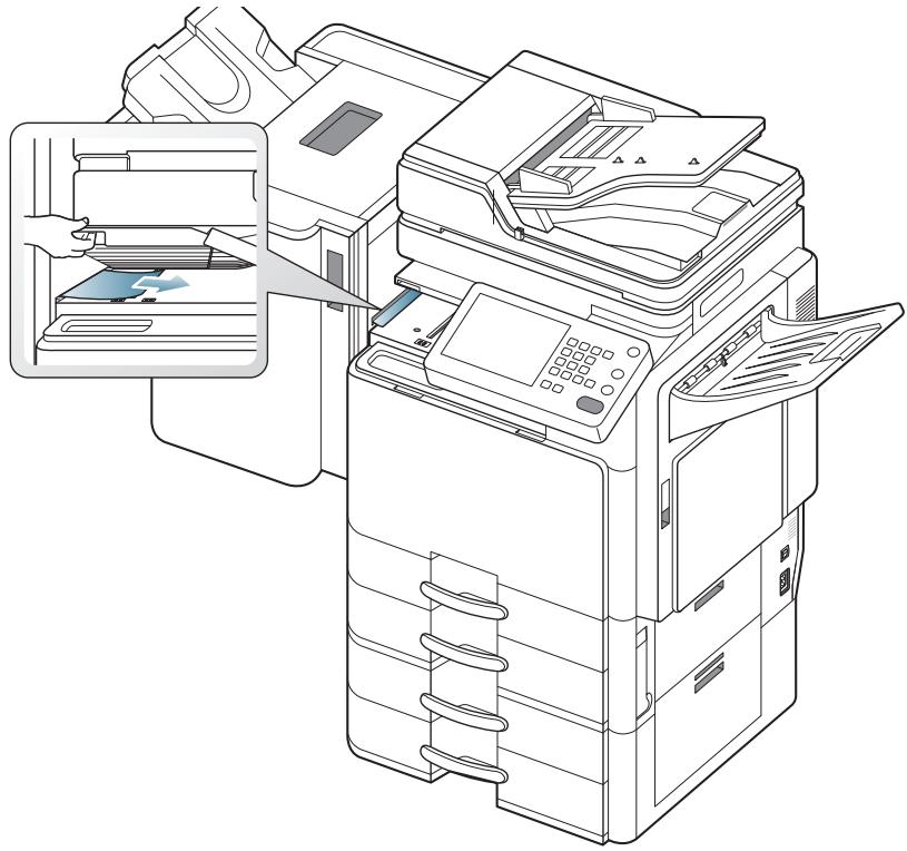 SAMSUNG CLX-9350ND - Bourrage papier à l'entrée du finisseur - 3