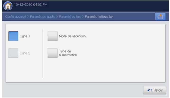 SAMSUNG CLX-9350ND - Modification des modes de réception - 1