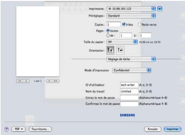 SAMSUNG CLX-9350ND - Réglage de tâche - 2