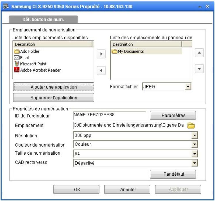 SAMSUNG CLX-9350ND - Utilisation de l'alerte Gestionnaire de numérisation et de télécopie 2 Samsung - 2