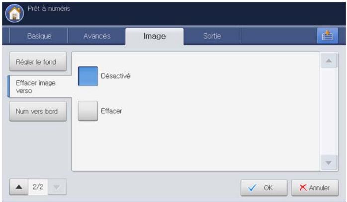 SAMSUNG CLX-9350ND - Effacement des images au verso - 2