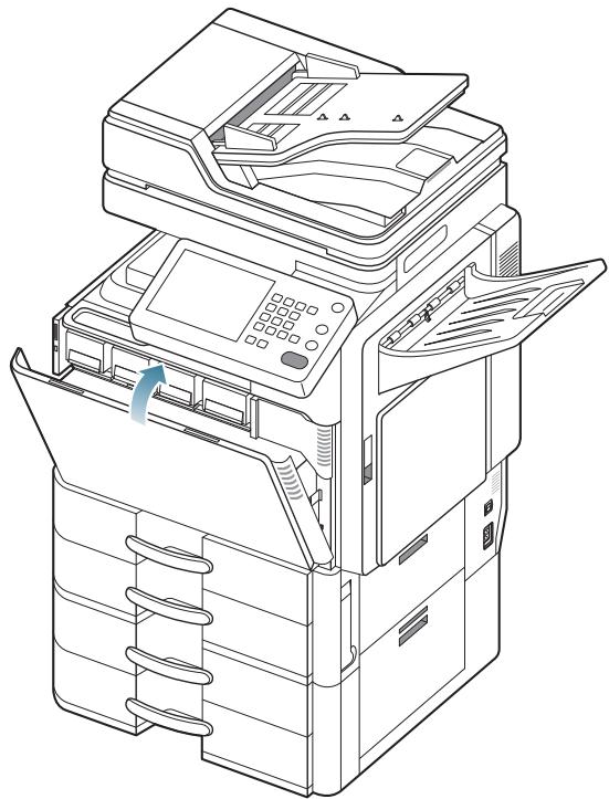 SAMSUNG CLX-9350ND - Redistribution du toner - 8