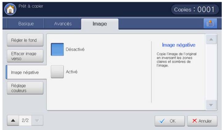 SAMSUNG CLX-9350ND - Copie en image négative - 1