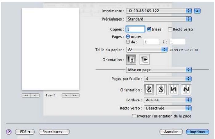 SAMSUNG CLX-9350ND - Impression de plusieurs pages sur une seule feuille - 1