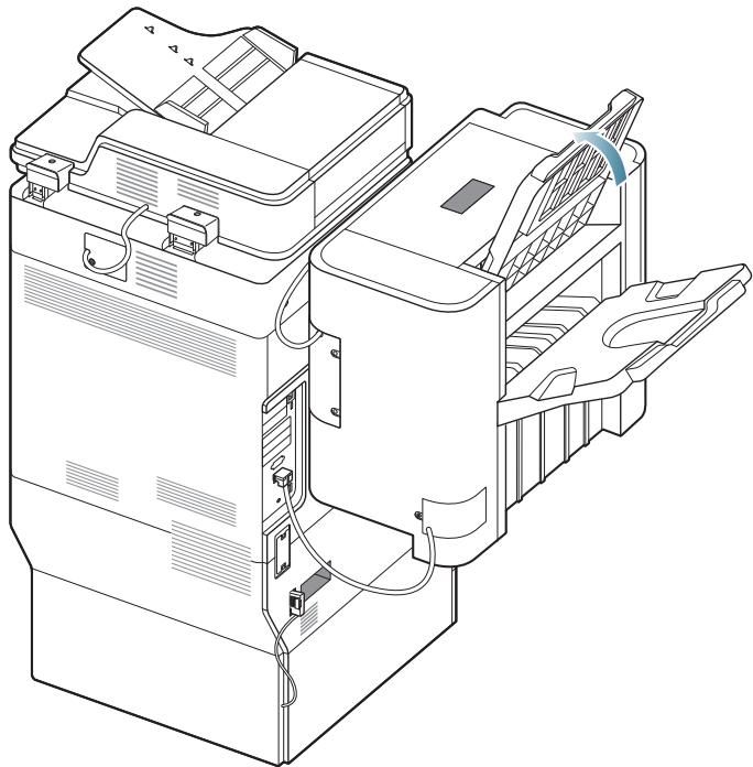 SAMSUNG CLX-9350ND - Bourrage papier à la sortie du finisseur durant l'éjection vers le bac principal - 4