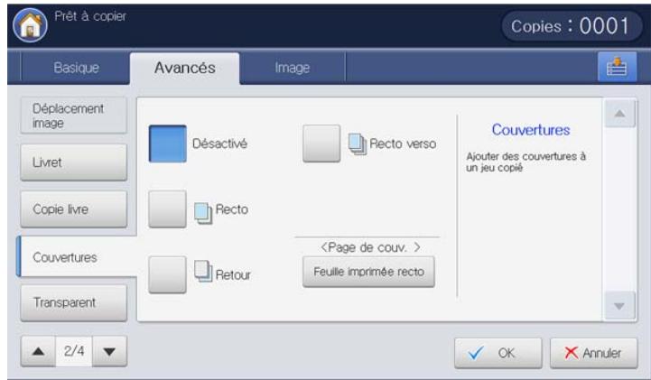 SAMSUNG CLX-9350ND - Copies avec couverture - 2