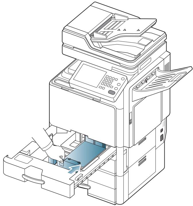 SAMSUNG CLX-9350ND - Bac standard / chargeur à double cassette en option - 8