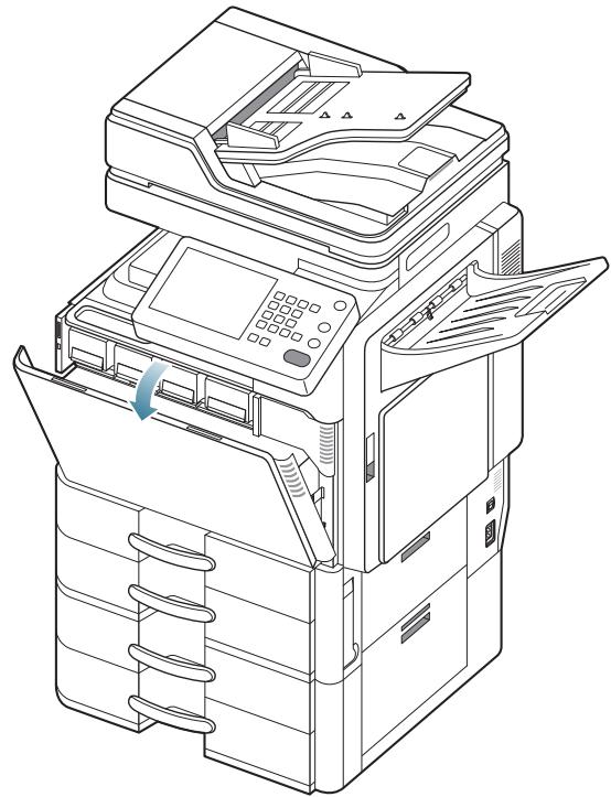SAMSUNG CLX-9350ND - Nettoyage du bâtonnet pour la poussière de papier et des chargeurs des unités d'imagerie - 2